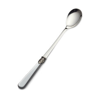 Cucharilla Larga / Cucharilla para Sorbete, Gris (nácar), 21,5 cm