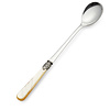 Long Drink Spoon / Sorbet Spoon, Honey with Mother of Pearl (8,5 inch)