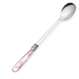 Cucharilla Larga / Cucharilla para Sorbete, Rosa (nácar), 21,5 cm