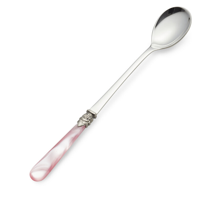 Cucharilla Larga / Cucharilla para Sorbete, Rosa (nácar), 21,5 cm