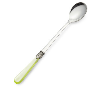 Cuillère Long Drink / Cuillère à Sorbet, Vert Clair (nacré), 21,5 cm