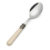 Serving spoon, Ivory (matte)