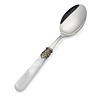 Serving spoon, White (mother-of-pearl)