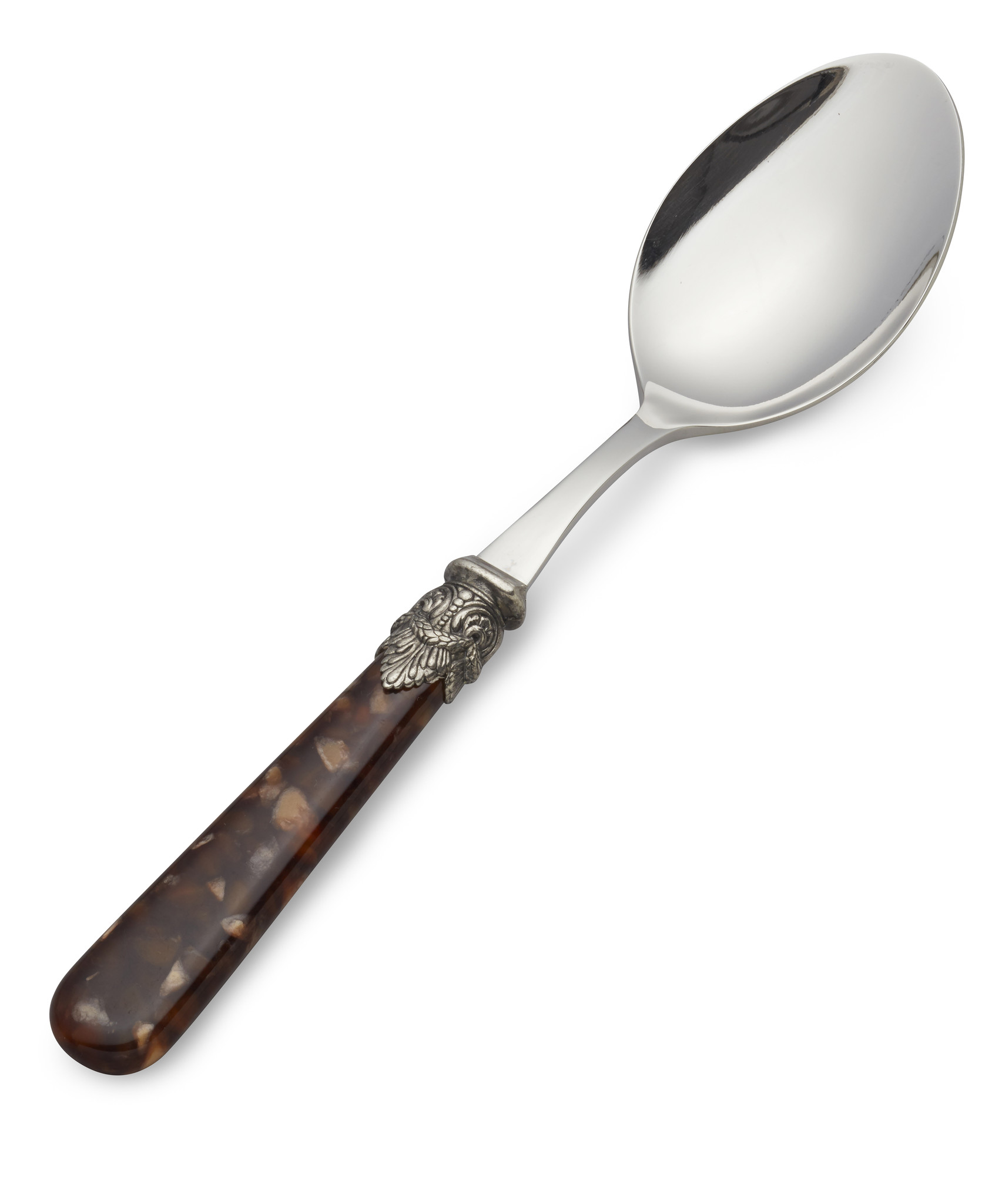 Serving spoon, Brown (turtle motif)