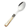 Serving spoon, Honey Gold (mother-of-pearl sheen)