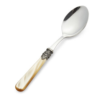 Serving spoon, Honey Gold (mother-of-pearl)