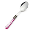 Serving spoon, Fuchsia (mother-of-pearl sheen)