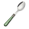 Serving Spoon, Green with Mother of Pearl