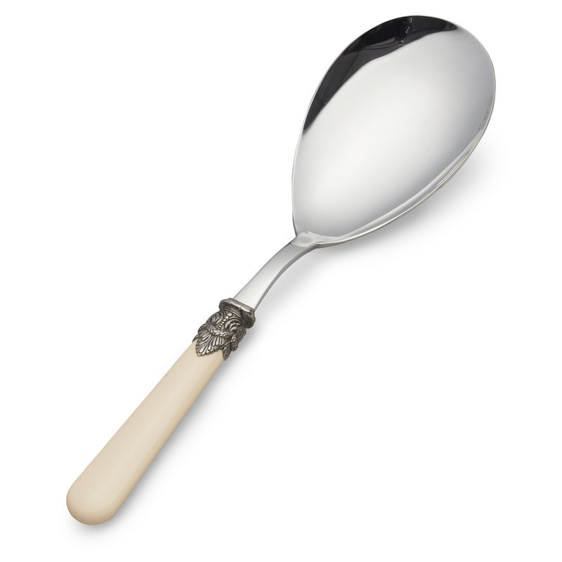 Rice Spoon Ivory without Mother of Pearl