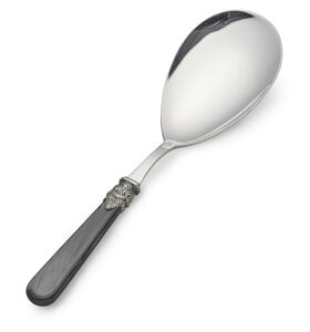 Rice spoon, black (mother-of-pearl)