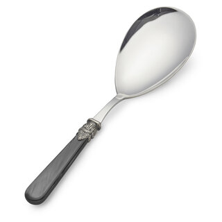 Rice serving spoon, Black (mother-of-pearl)