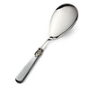 Rice Spoon, Gray with Mother of Pearl