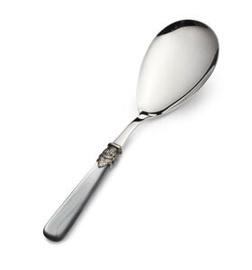 Rice spoon, grey (mother-of-pearl)