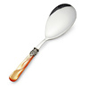 Rice Spoon, Orange with Mother of Pearl