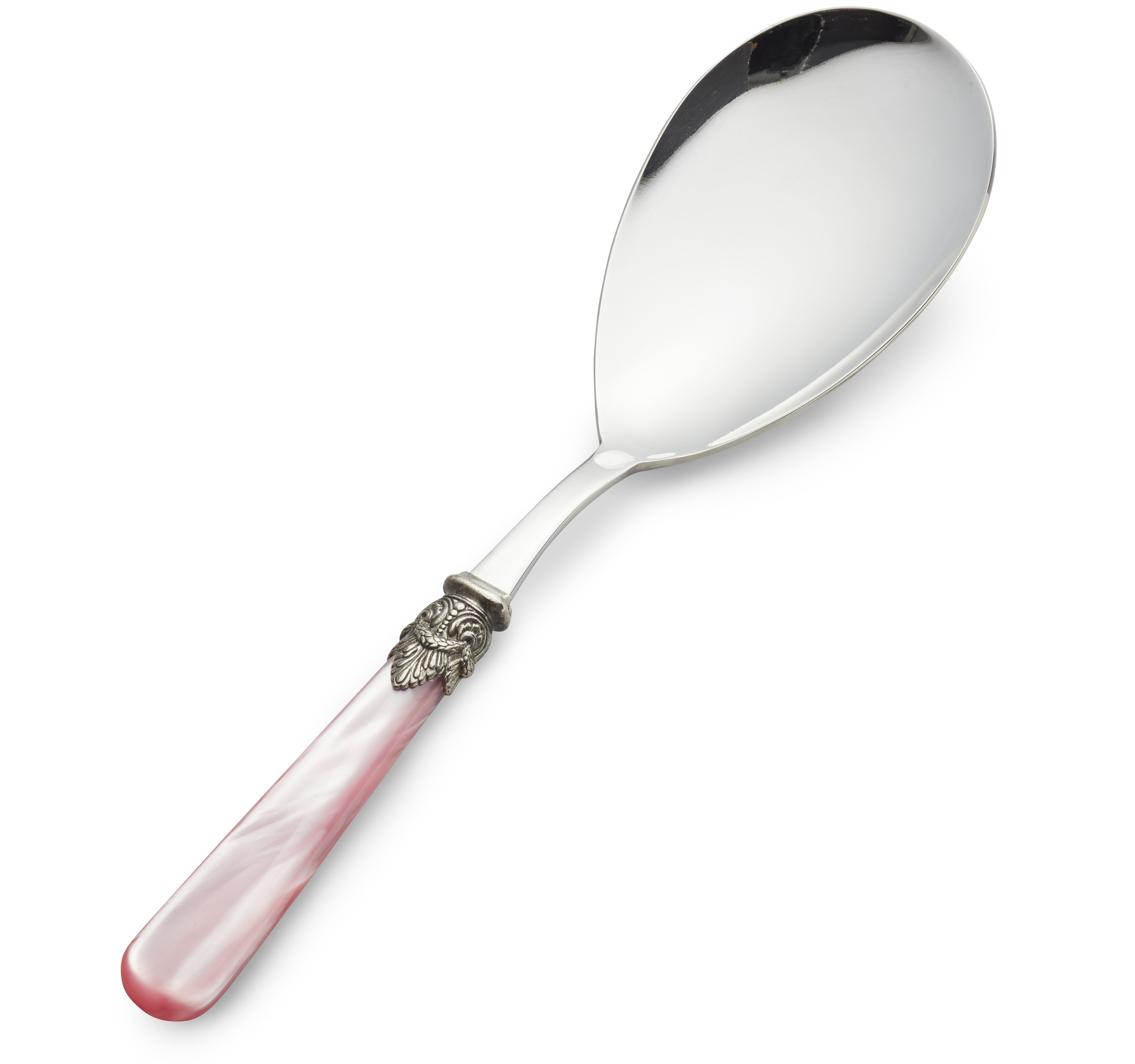 Rice serving spoon, Pink (mother-of-pearl)