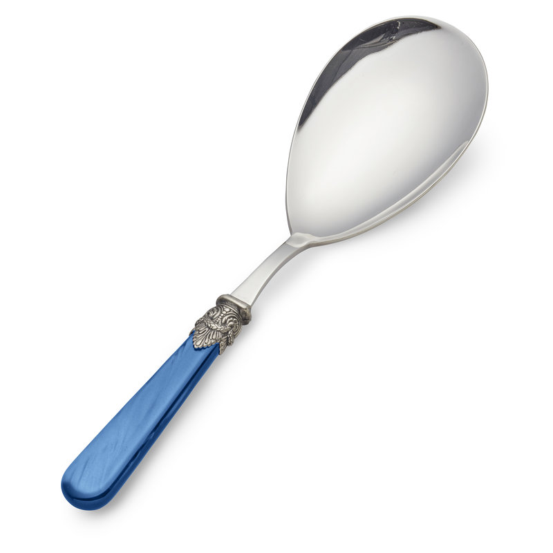 Reislöffel, Blau mit Perlmutt