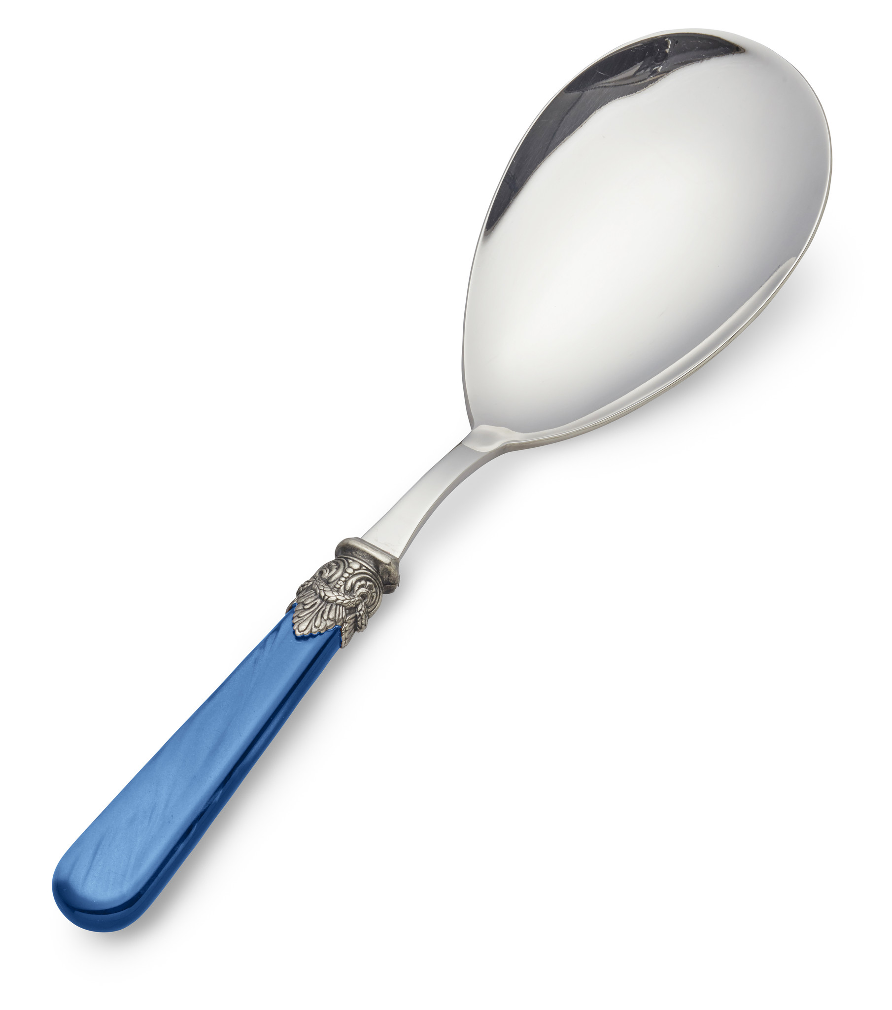 Rice serving spoon, Blue (mother-of-pearl)