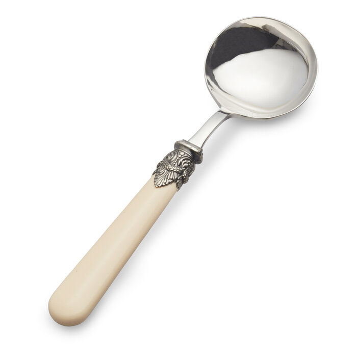Cuillère à sauce, Ivoire (mat)
