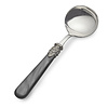 Sauce Ladle / Gravy Ladle, Black with Mother of Pearl