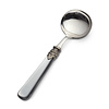 Gravy ladle, Gray (mother-of-pearl sheen)