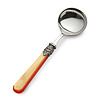 Sauce Ladle / Gravy Ladle, Orange with Mother of Pearl