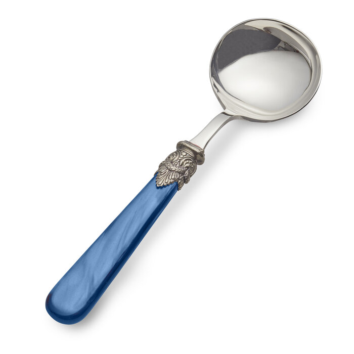 Cuchara salsera, Azul (nácar)