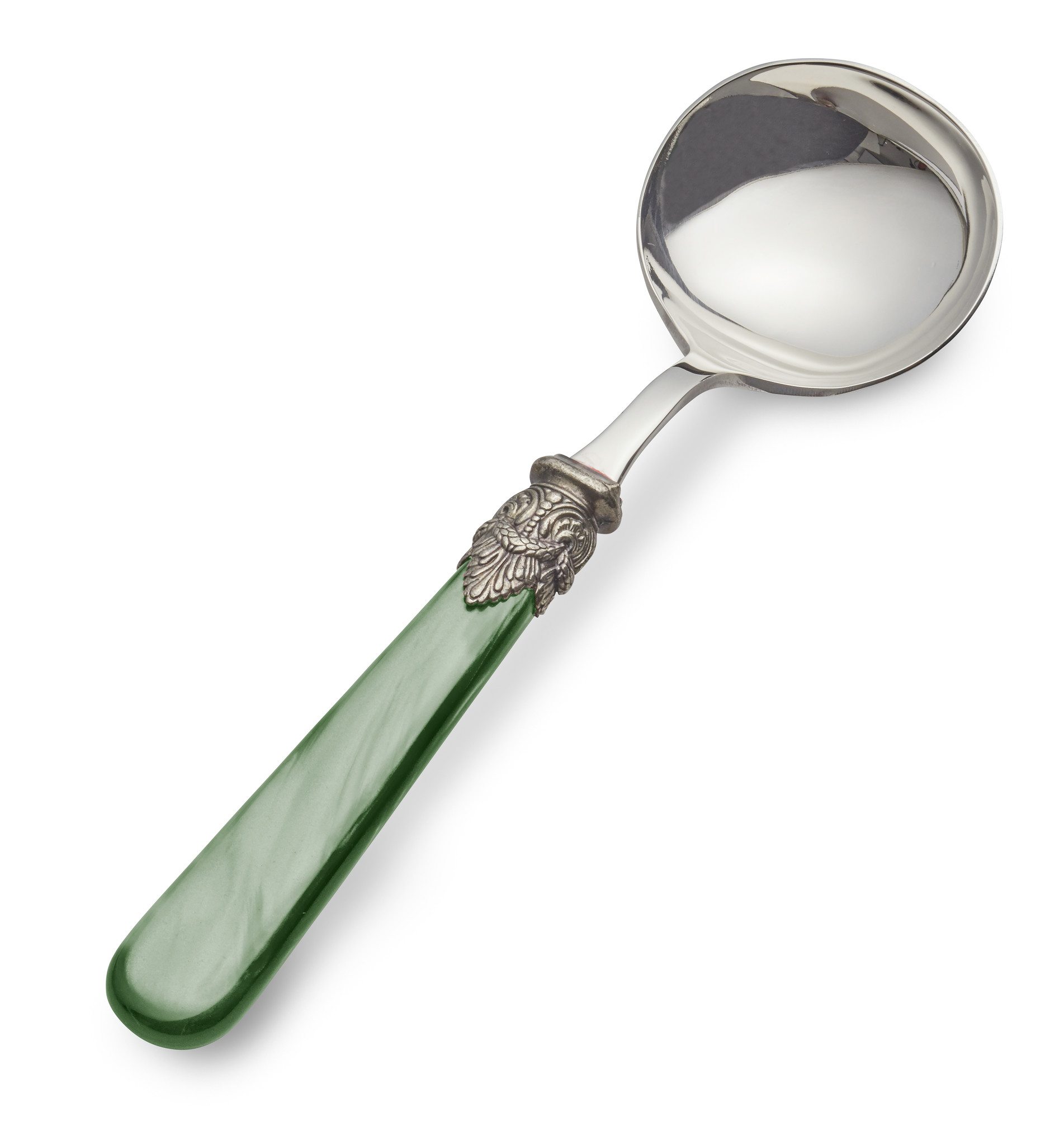 Cuchara salsera, Verde (nácar)