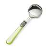 Sauce Ladle / Gravy Ladle, Light Green with Mother of Pearl