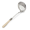 Soup ladle, Ivory (plain)