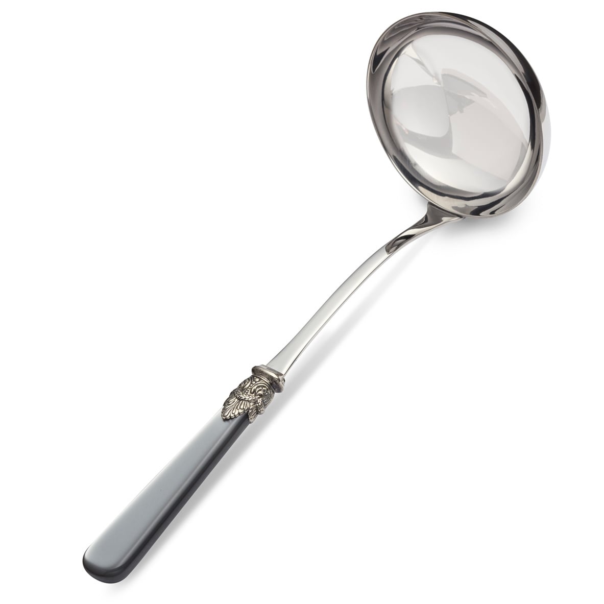Soup ladle, Gray (mother-of-pearl)