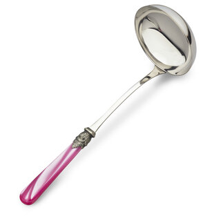 Soup ladle, Fuchsia (mother-of-pearl)