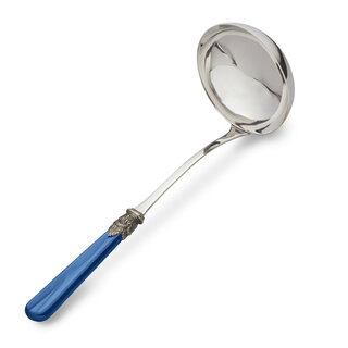 Soup ladle, Blue (mother-of-pearl)