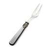 Meat Fork, Gray with Mother of Pearl