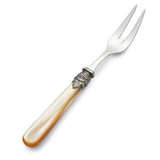 Meat fork, Honey Gold (mother-of-pearl)