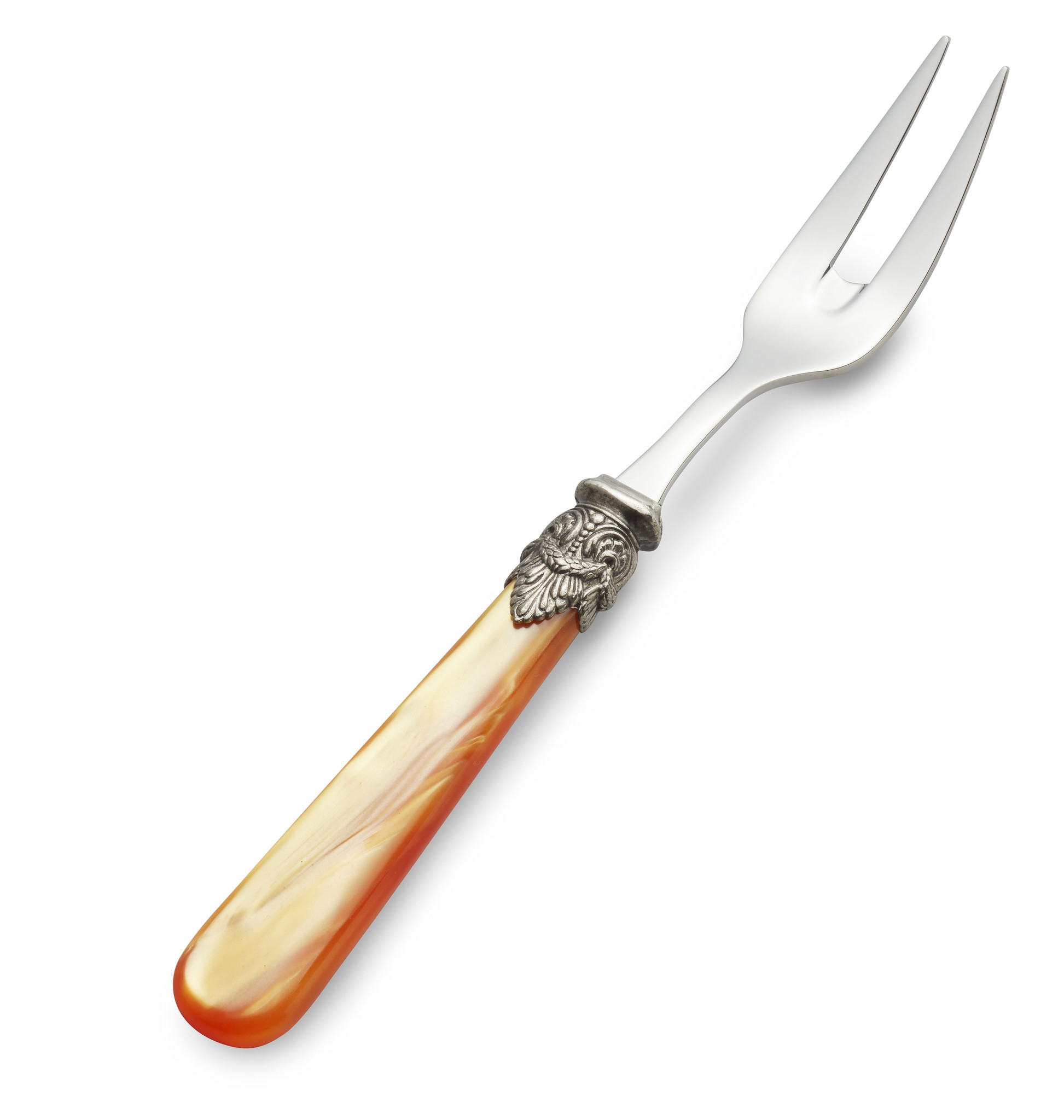 Fourchette à viande, Orange (nacré)