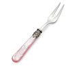 Meat Fork, Pink with Mother of Pearl
