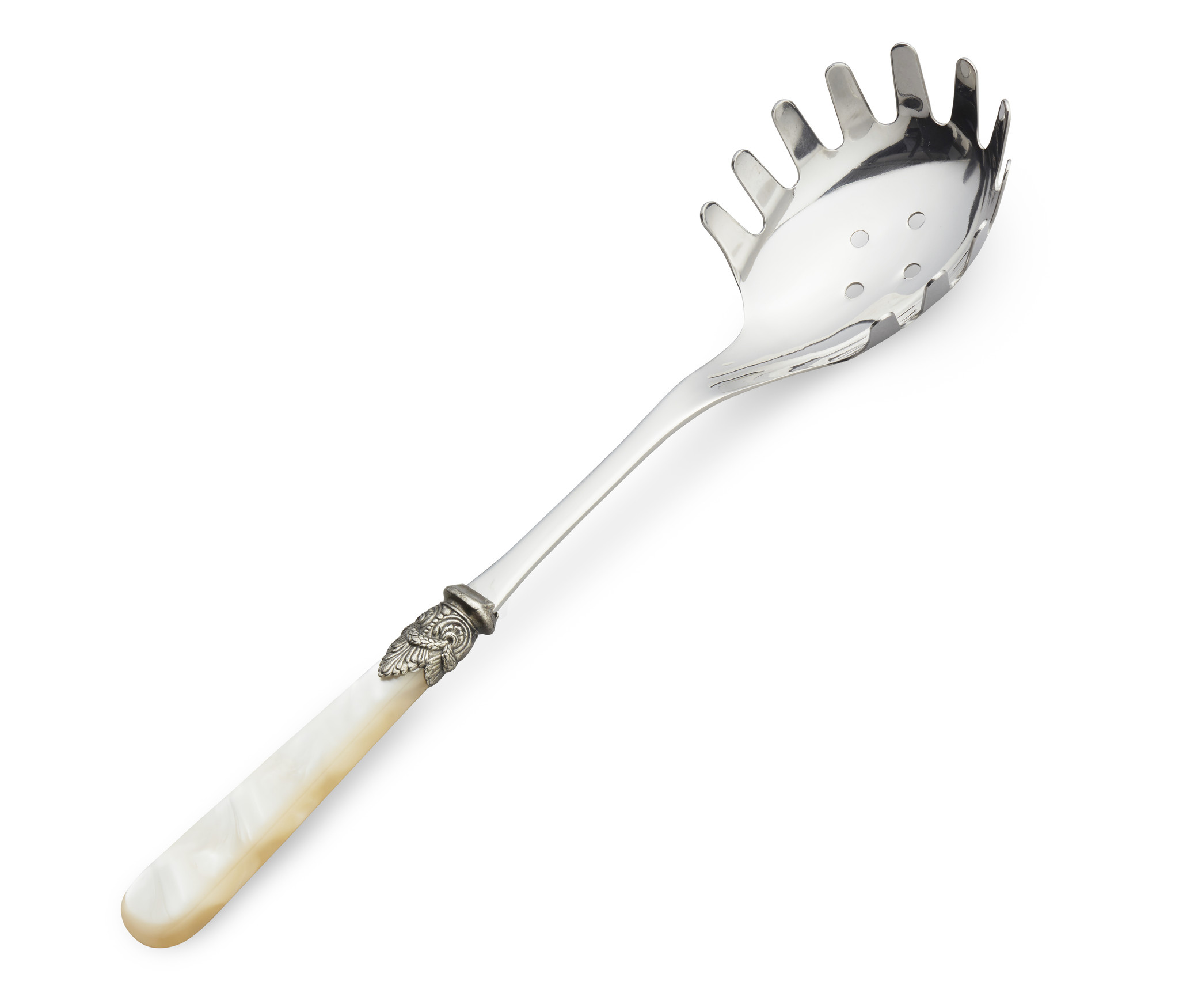 Spaghetti spoon, Ivory (mother-of-pearl sheen)