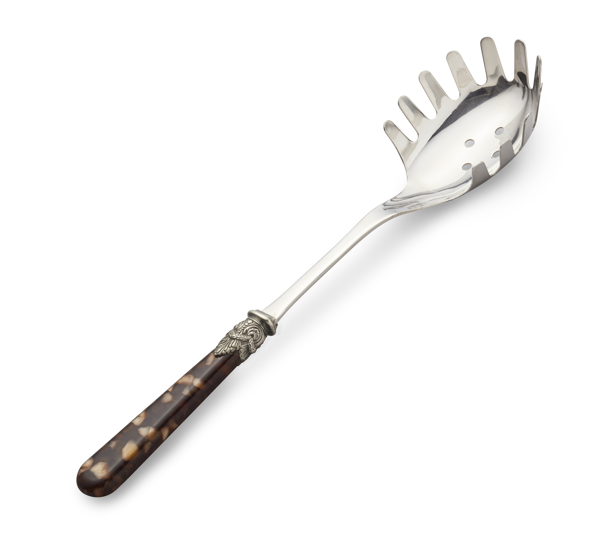 Cuillère à spaghetti, Marron (motif tortue)