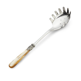 Spaghetti  spoon, Honey Gold (mother-of-pearl)