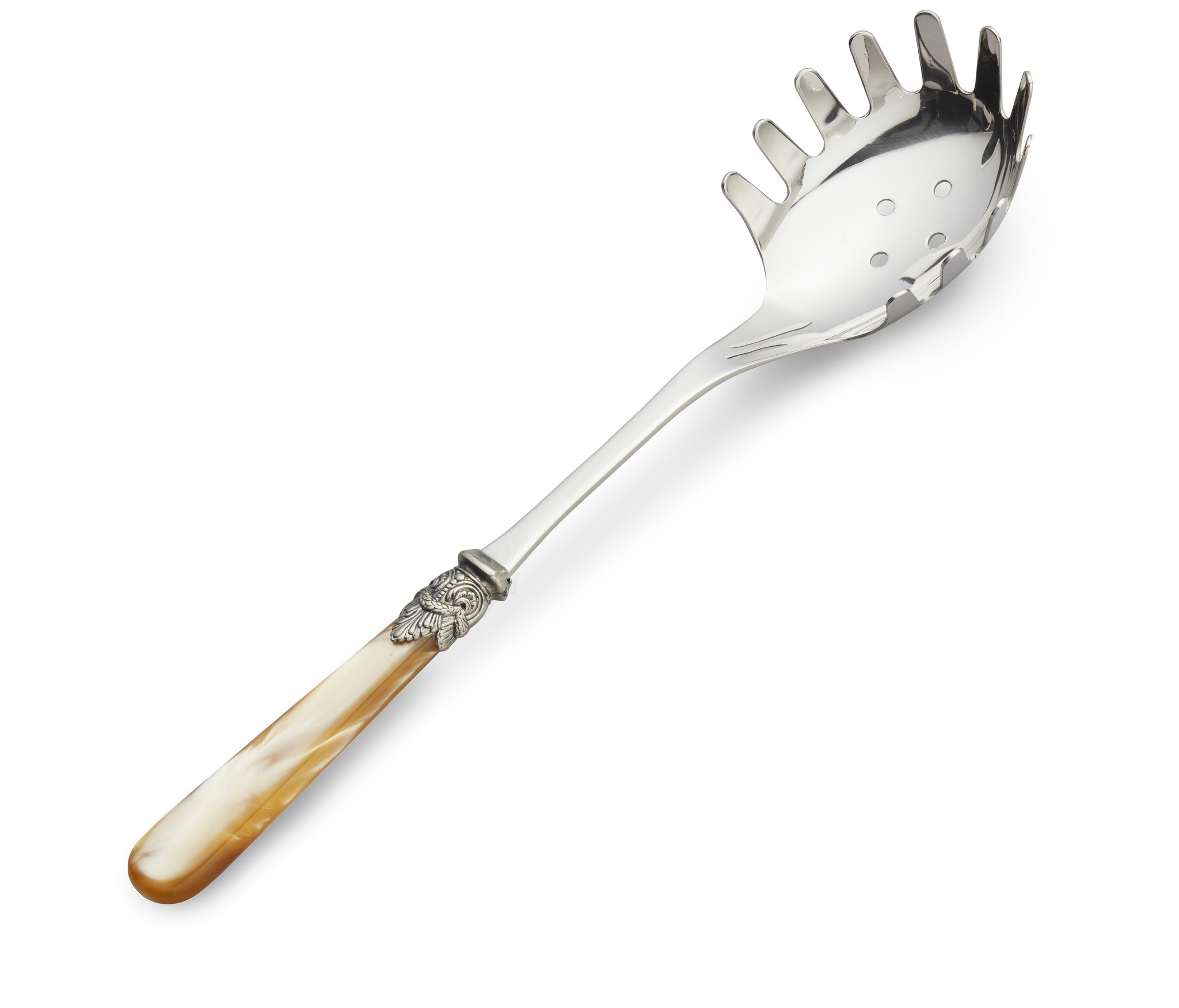 Spaghetti spoon, Honey Gold (mother-of-pearl sheen)