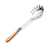 Spaghetti  spoon, Orange (mother-of-pearl sheen)