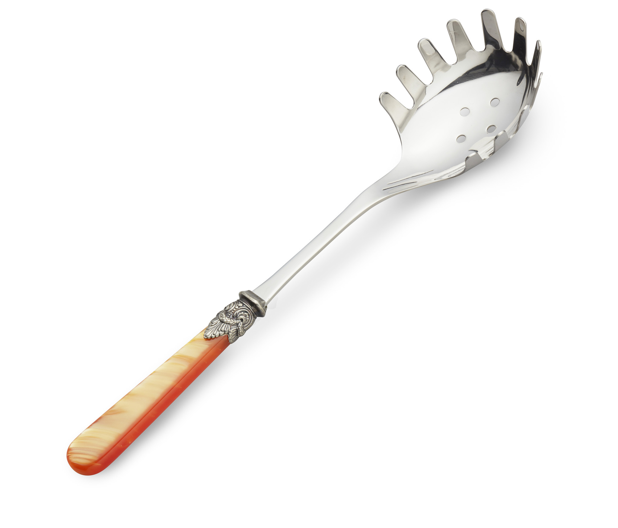 Cuchara para espagueti, Naranja (brillo nácar)
