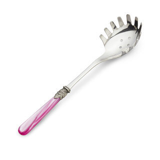 Spaghetti  spoon, Fuchsia (mother-of-pearl)