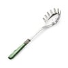 Spaghetti  spoon, Green (mother-of-pearl)
