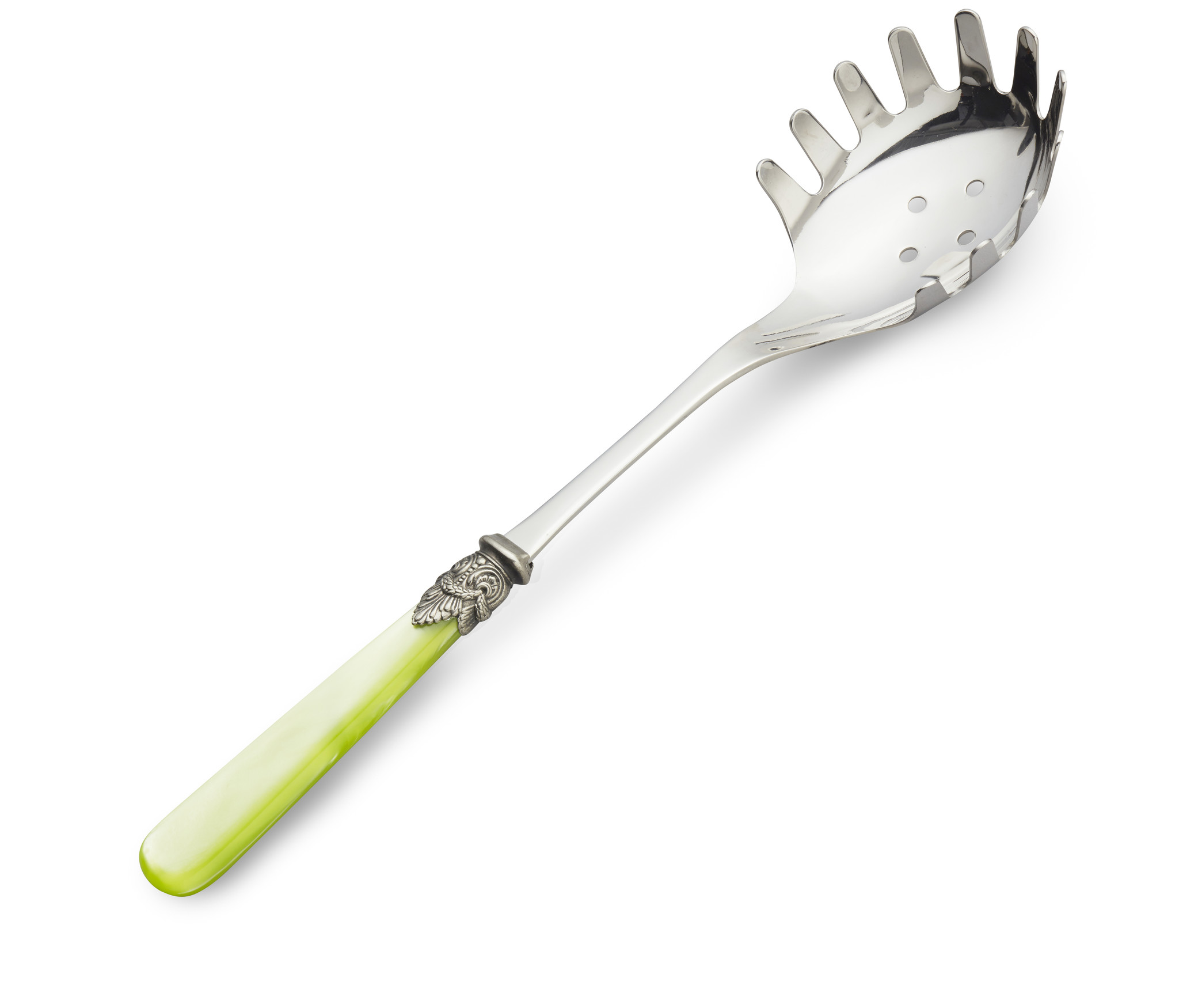 Cuchara para espagueti, Verde Claro (nácar)