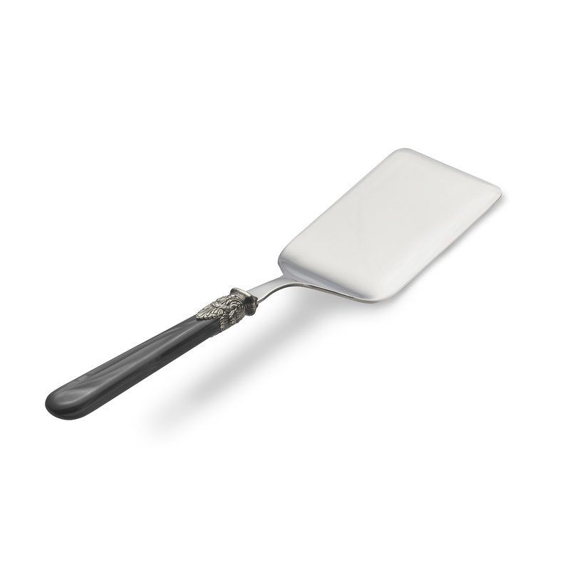 Lasagne scoop / Lasagne Serving Spoon, Black with Mother of Pearl