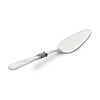 Cake Server, White with Mother of Pearl