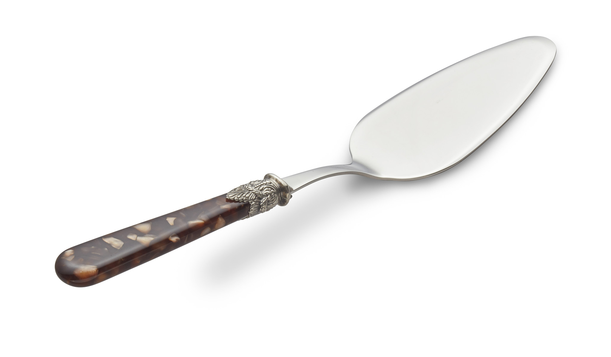 Pelle à gâteau, Marron (motif tortue)