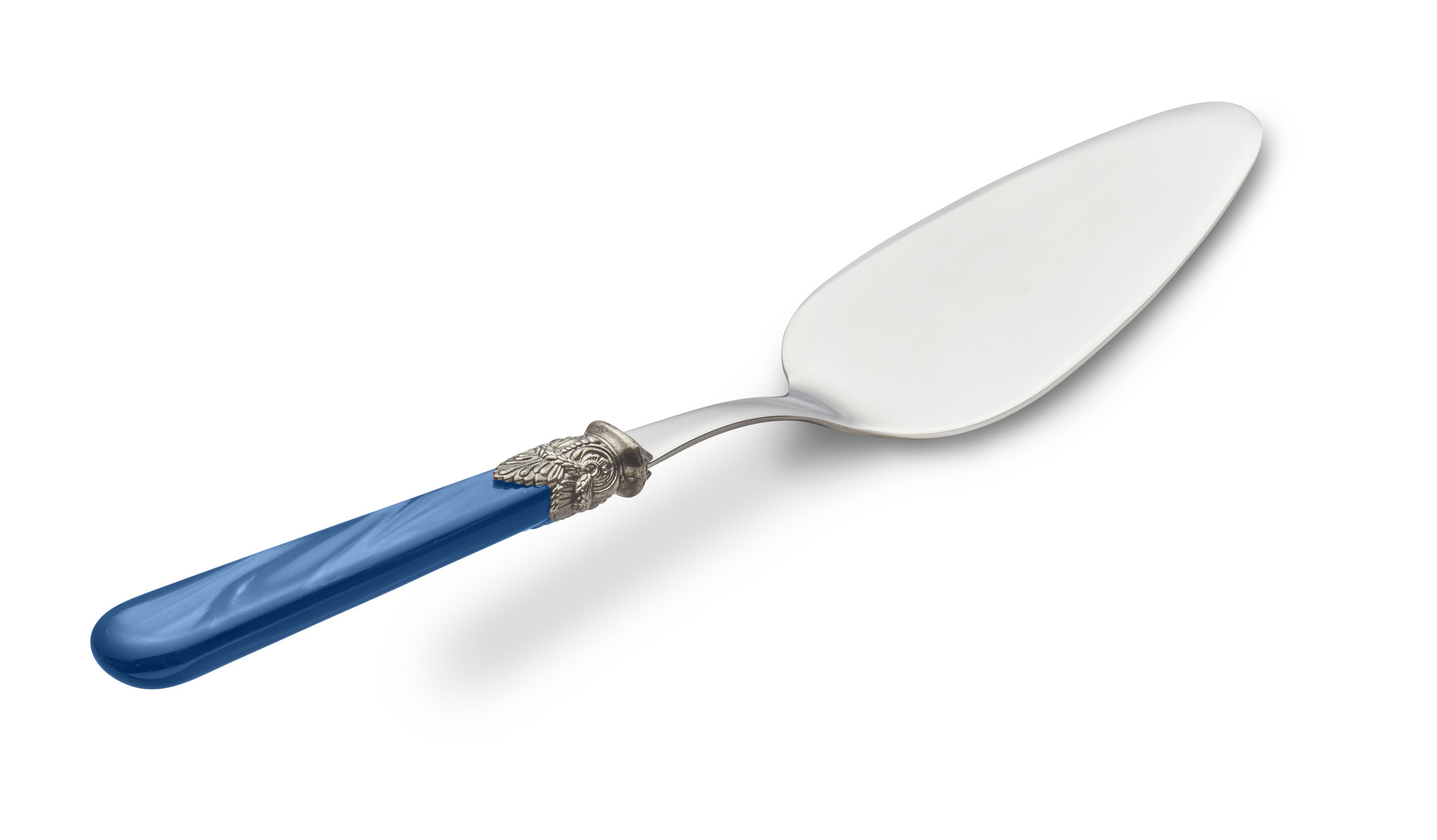 Cake server, Blue (mother-of-pearl)