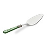 Cake Server, Green with Mother of Pearl